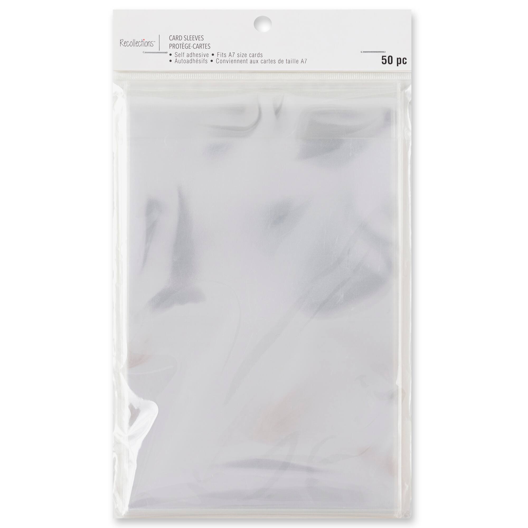 Clear Card Sleeves by Recollections™, 5" x 7"